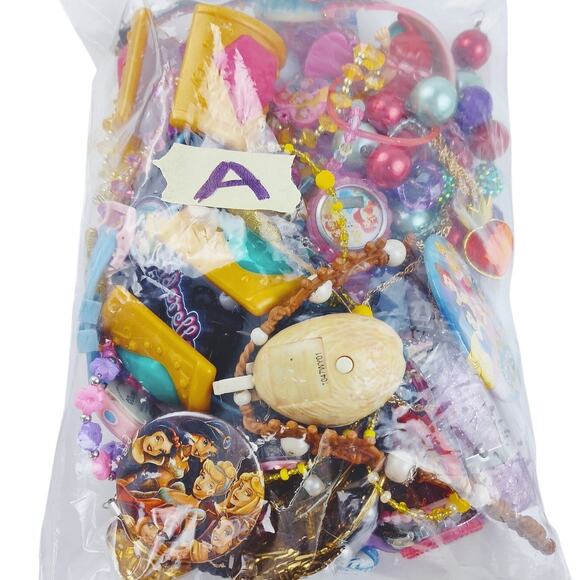 Disney Princess Mystery Kids Jewelry Bundle – 2 Pounds AS-IS Lot A - Picture 1 of 5